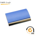 Customized Various Shape Ss Genuine Leather Business Card Holder